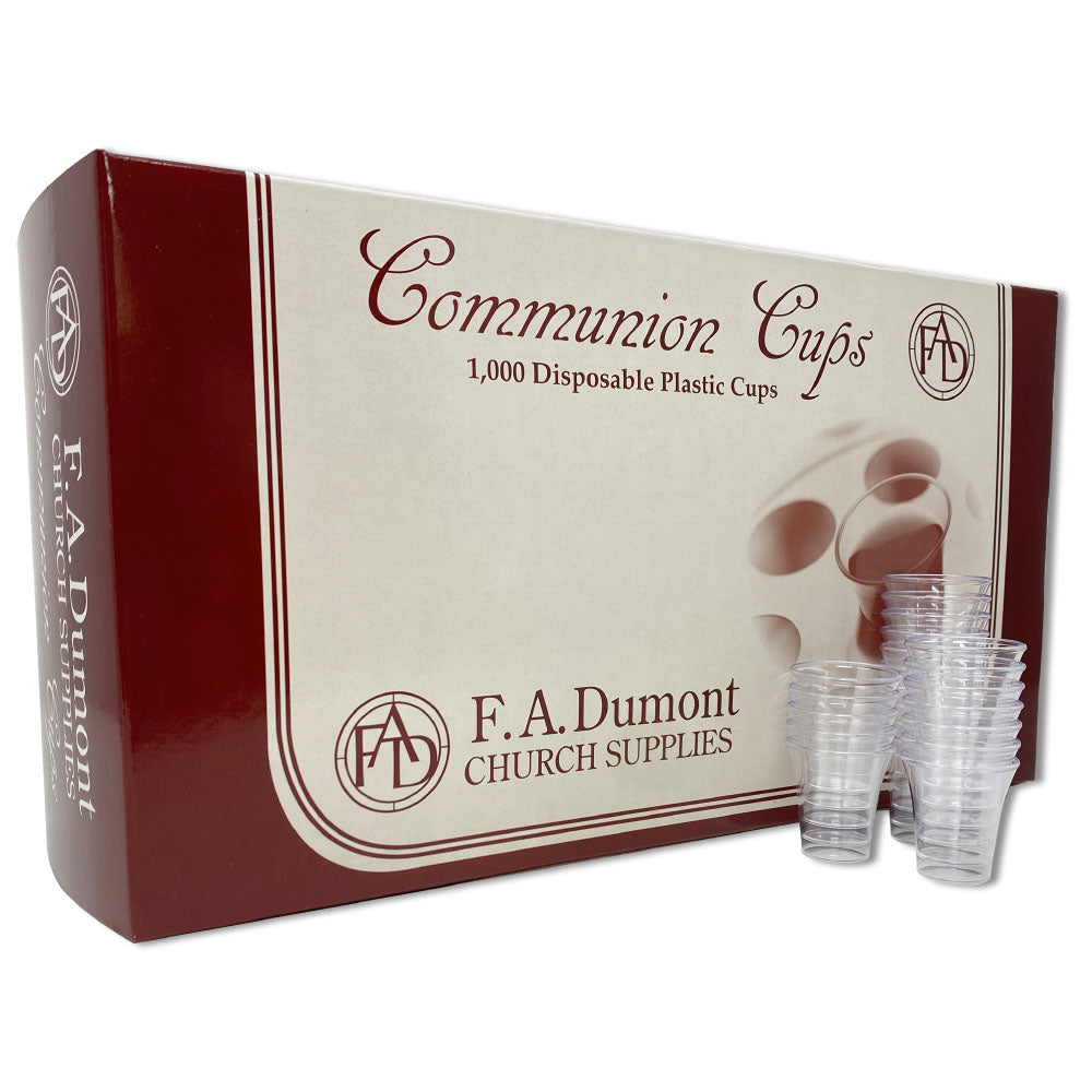 Communion Cups - Plastic Cups (1000 Count Box)