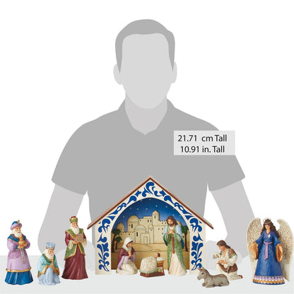 10 PC Nativity Set Figurines