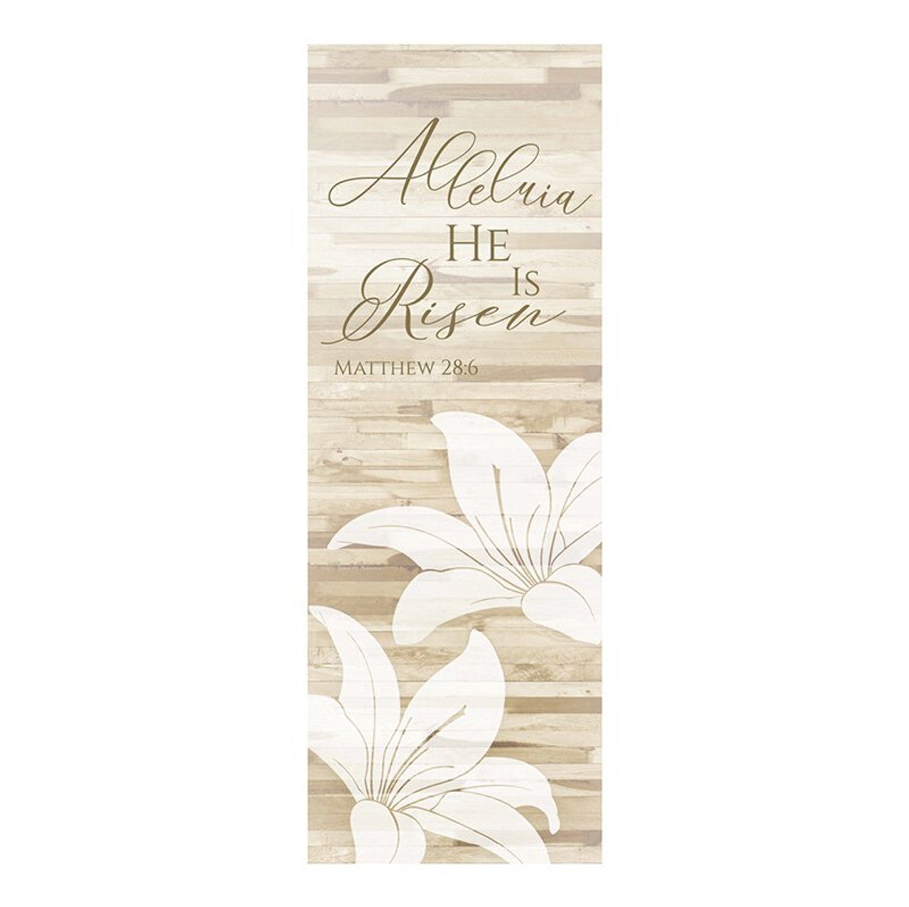 Alleluia Lily Banner