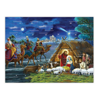 Traditional Nativity Advent Calendar