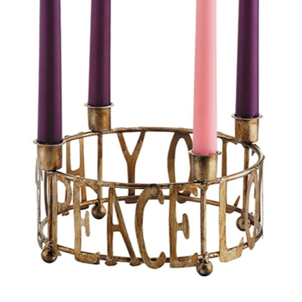 Hope Peace Joy Love Advent Wreath