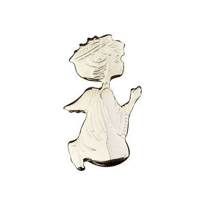 Gold Plate Angel Visor Clip