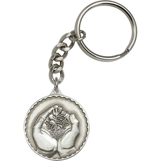 Faith Hand Serenity Keychain