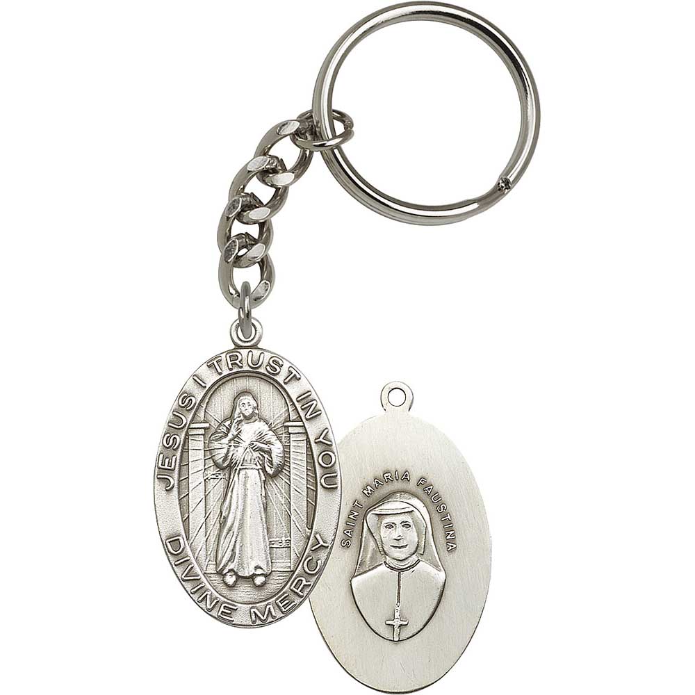 Divine Mercy Keychain