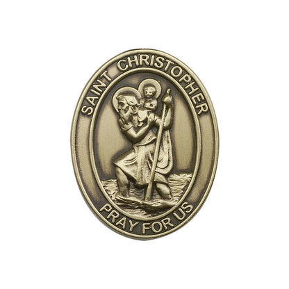 St. Christopher Visor Clip