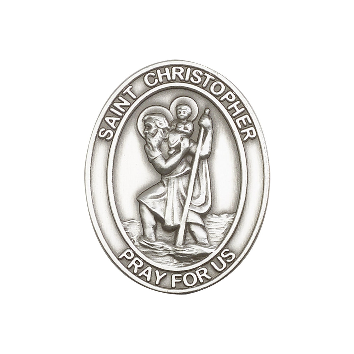 St. Christopher Visor Clip