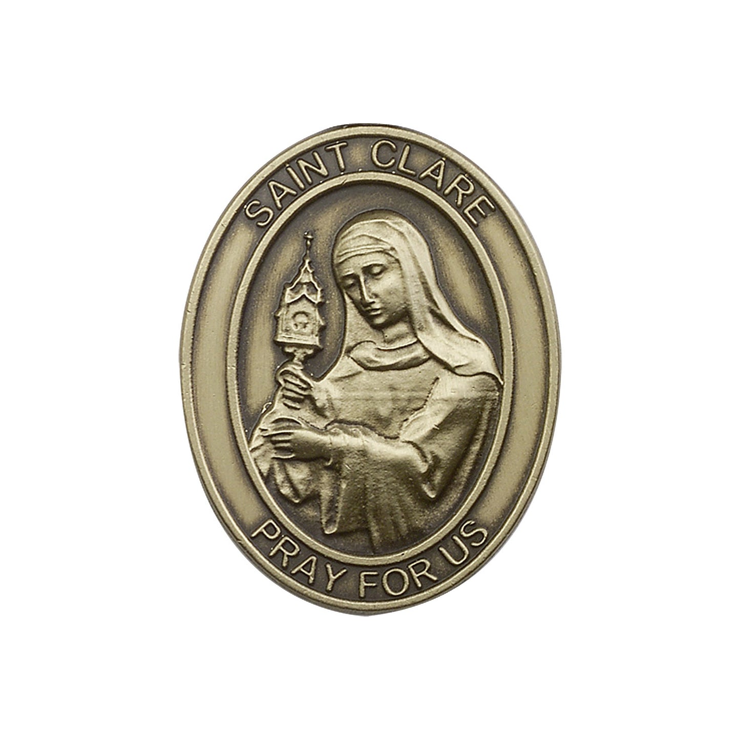 St. Clare Visor Clip