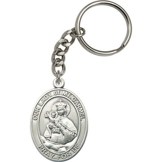 O/l Of Mount Carmel/scapular Keychain