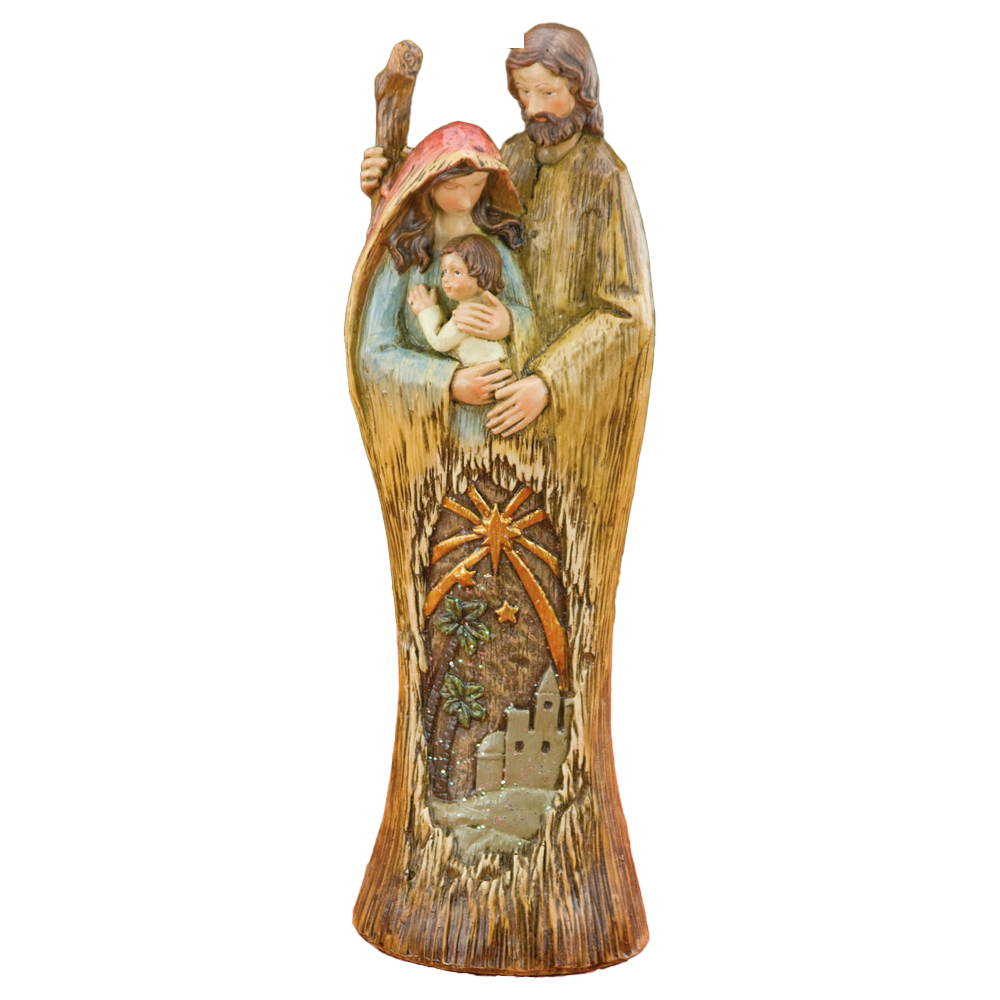 9 1/2" High Holy Family Figure