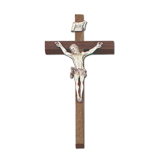 8" Walnut Cross with Corpus, Style JC1839E