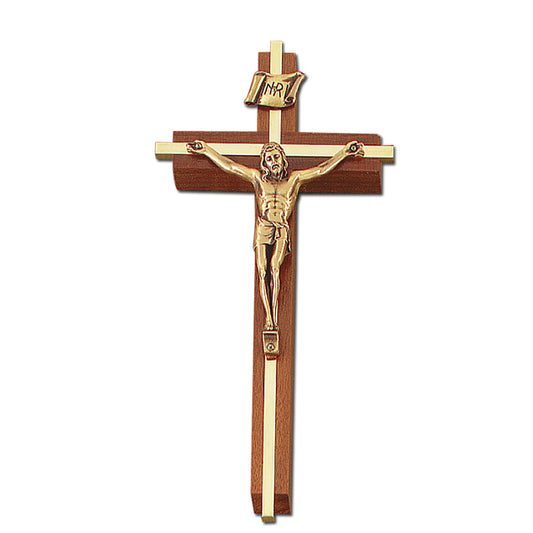 8" Walnut Cross with metal corpus, Style JC7138K