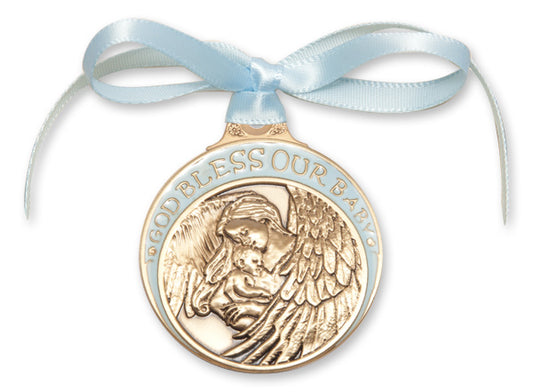 Crib Medal Baby with Angel 4300B